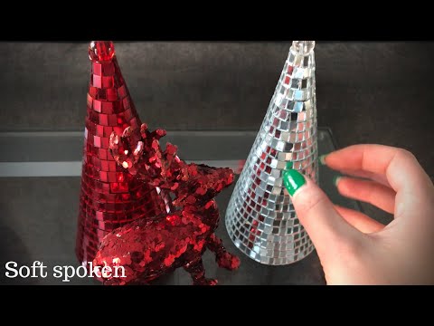 Tapping & Scratching Through a Christmas-y Living Room • ASMR • Soft Spoken