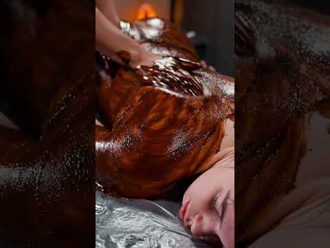 Hot Relaxing Chocolate Back Mask for Lisa #asmr