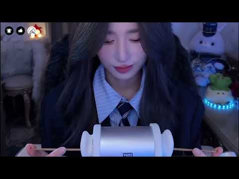 3 Hours Wood & Aloe Ear Spa ASMR | 3DIO No Talking Binaural Cleaning with Tofu & Tingles