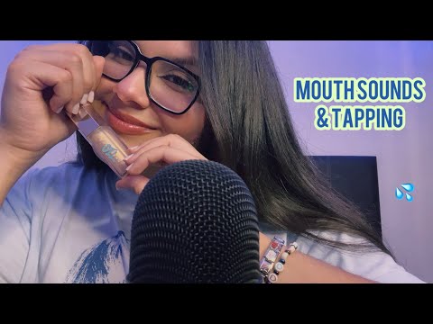 MOUTH SOUNDS Y TAPPING EN OBJETOS RANDOM | ASMR EN ESPAÑOL | TRIGGERS 