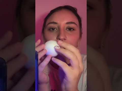 ASMR EN PERSONA con @luciarossiasmr  #asmr #mouthsounds #tapping