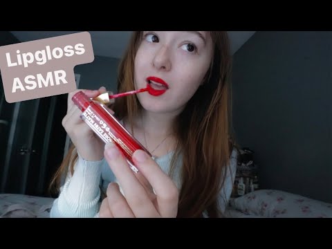 ASMR lipgloss application 💄🫦