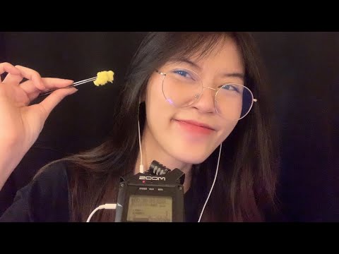 ASMR Thai Ear Cleaning / Ear Wax 💛