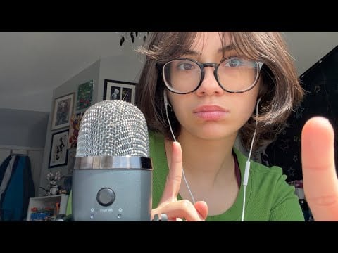 ASMR eye check up ! 