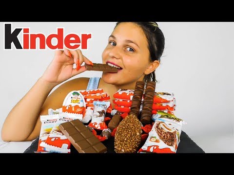 ASMR⎪KINDER CHOCOLATE MUKBANG🍫 - EATING SHOW