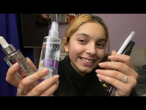 ASMR ME HAGO EL SKINCARE| UNBOXING DE LÁPICES| SOFIWI