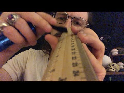 ASMR 2 Minutes of Ruler Triggering Every Inch of You