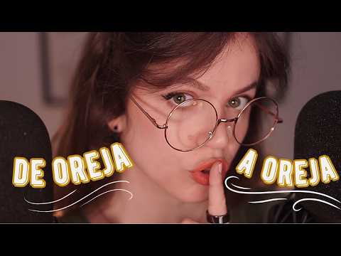 ASMR Susurros OREJA a OREJA (con MUCHO aire 🌬️)