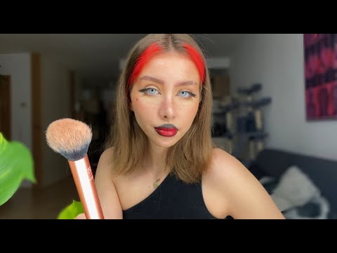 BEST FRIEND DOES YOUR MAKEUP ASMR