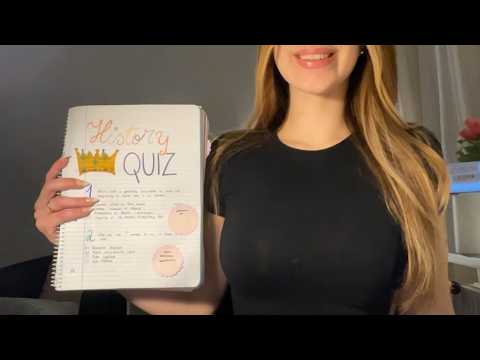 asmr history quiz 👑🗡️🕰️