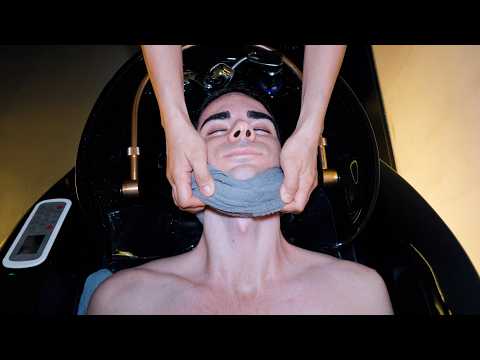 ASMR: $15 Vietnamese Head Spa Water Massage + Guasha + Face Massage & Neck Pulling