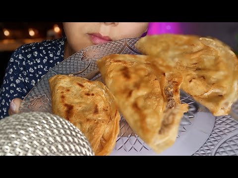 ASMR Comiendo taquitos de barbacoa #asmr #food #comida 