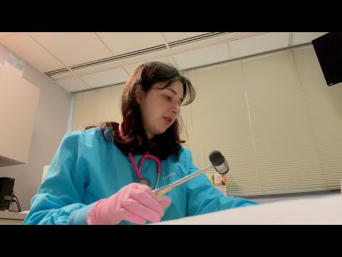 ASMR| Comprehensive Head to Toe Physical Exam Medical Roleplay (Soft Spoken)