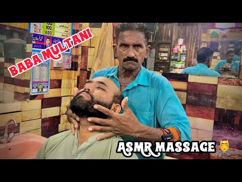 ASMR Massage By Multani Baba For Relax And Sleep #asmr #massagetherapy #headmassager