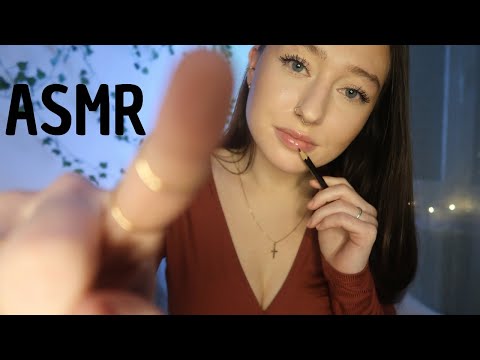 ASMR FRANCAIS - Face tracing + Inaudible ✏️