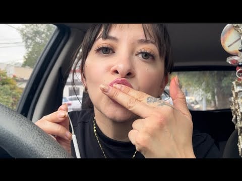 ASMR Cleaning your Face (spit painting and inaudible whispers)