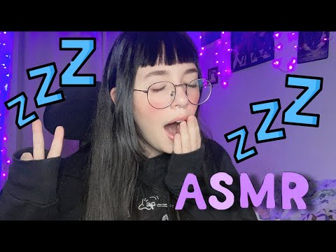 DUVIDO VOCÊ NÃO DORMIR COM ESSE ASMR | BOCEJOS E SONS DE BOCA