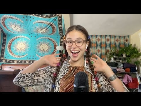 ASMR ponytails, braids, and buns oh my!