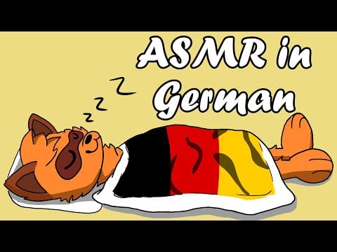 [FURRY ASMR] German Whispering And Paw Sounds :3