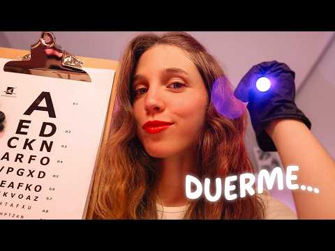 ASMR REVISIÓN MÉDICA RELAJANTE PARA DORMIR PROFUNDO... 🌙🩺 (roleplay en español)