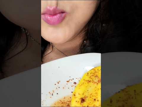 ASMR Mango 🥭 con Tajín limón y sal