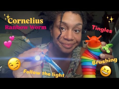 ASMR - Cornelius The Rainbow Worm (Jonas)
