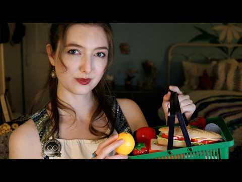 ASMR Talkative Grocery Store Cashier (Overexplaining & Tapping)