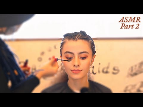 [PART2 ASMR] Burgundy Makeup Look in Japan 🇯🇵 (Soft Spoken)
