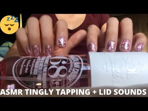 ASMR Fast Tapping For Tingles + Lid Sounds