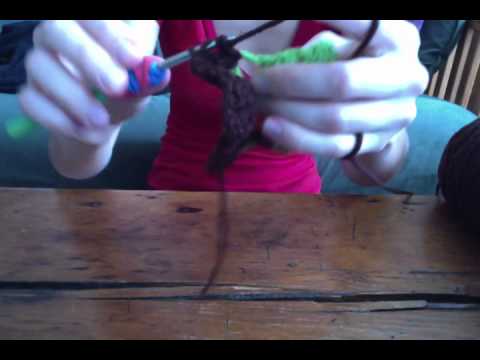 Crocheting a Granny Square