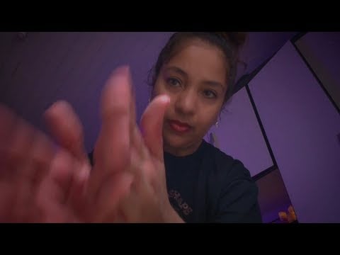 ASMR Massagem focada nos pontos de tensões doloridos + arranhando couro cabeludo com dedos e palitos