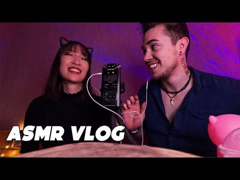 ASMR VLOG Rencontre @vanukee  avec @alteanne  ( Superbe rencontre )