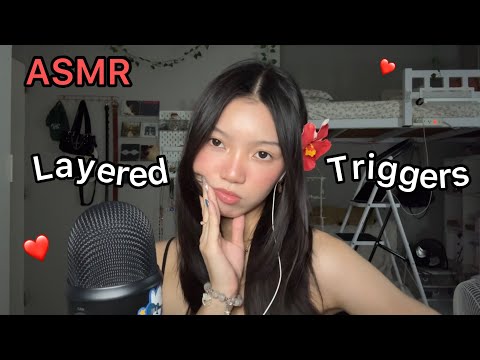 ASMR| Layered Sounds (for sleep)