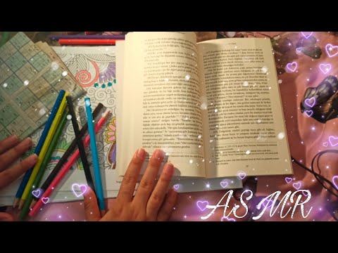 Seni Uyutuyorum | Kitap Okuma | Sudoku Bulmaca | Mandala Boyama | Türkçe ASMR #asmr #türkçeasmr