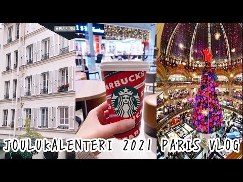 JOULUKALENTERI 2021 - 2. Luukku - PARIISI & ostosten esittely 🇫🇷