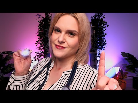ASMR Doctor Check Up & Wound Care