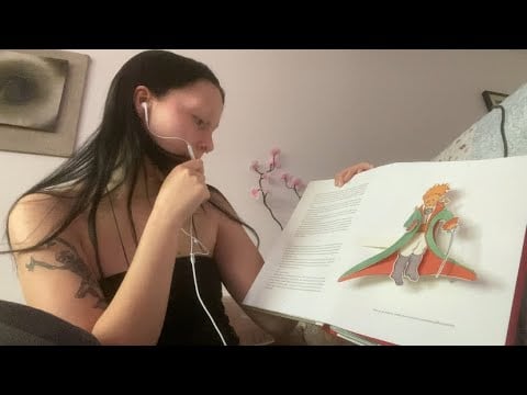 ASMR SUOMI- rentoutustuokio ja luen sulle pikku prinssiä 🫶🏻🧚🏽