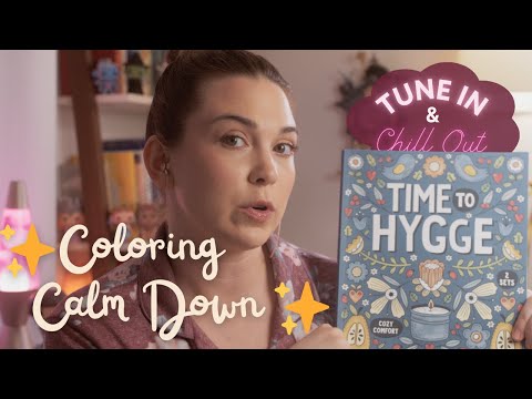 Unwind with Me ✨Cozy Coloring & Gentle ASMR to Melt Your Stress Away 🖍️✨