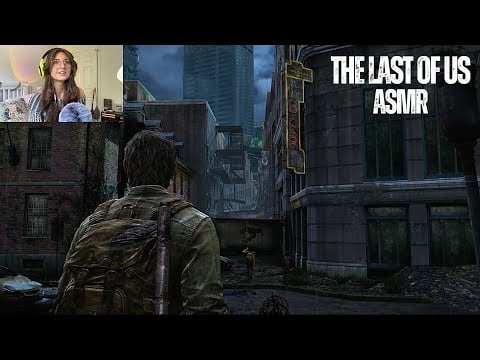 ASMR The Last of us Gameplay (PS5 controller sounds and whispering)