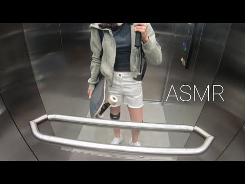 ASMR cruising around campus (soft spoken)