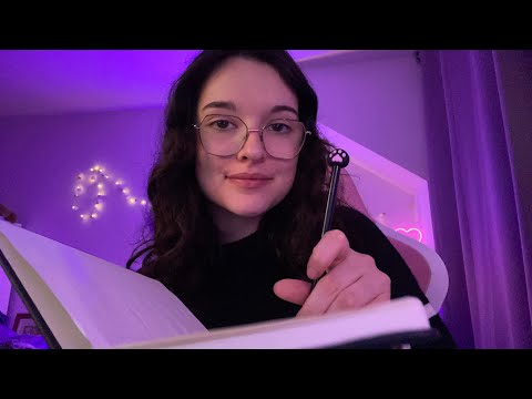 ASMR ~ Je te pose des questions bizarre 🤪 (questionnaire, test de la personnalité)