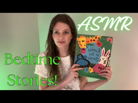 Bedtime Stories Part 3 ASMR | Whispering, Reading, Page Turning, Binaural Sounds