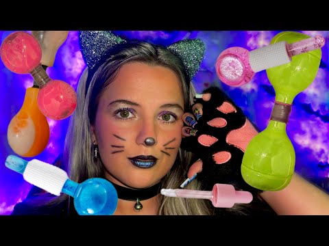 Kitty ASMR LIVE pt. 2 😽💧— WATER SOUNDS, teeth sounds, & mouth sounds!