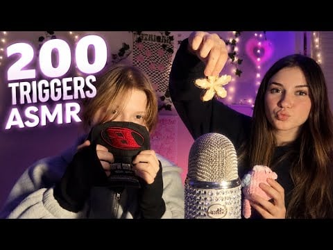     ASMR Double Triggers 🫦 200+ Tingles for Sleep 😴✨