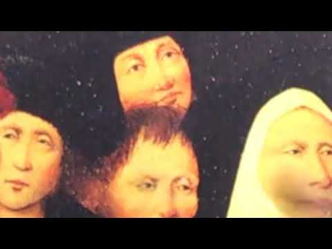 ASMR | Art History | Hieronymus Bosch [tracing, page flipping, brush sounds]