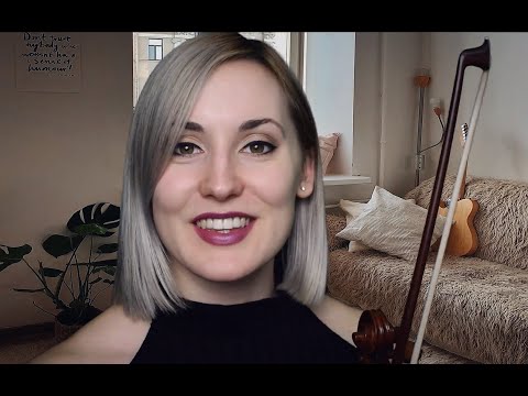 Violin Instrument Lesson | ASMR Role Play | Soft Spoken