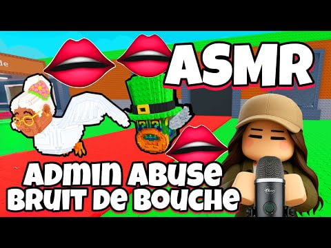 ASMR Français • LES MEILLEURS BRUIT DE BOUCHE et ADMIN ABUSE SUR STEAL A BRAINROT ROBLOX !👄