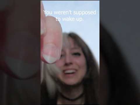 ASMR plz go back to sleep!💗 #asmr #halloweenasmr #creepyasmr