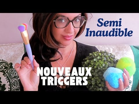 💤 ASMR Semi-inaudible doux + nouveaux triggers