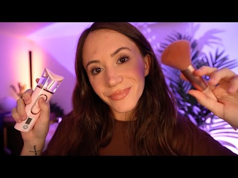 ASMR Personal Attention & Pampering You 💕 (skincare, hairbrushing, massage)